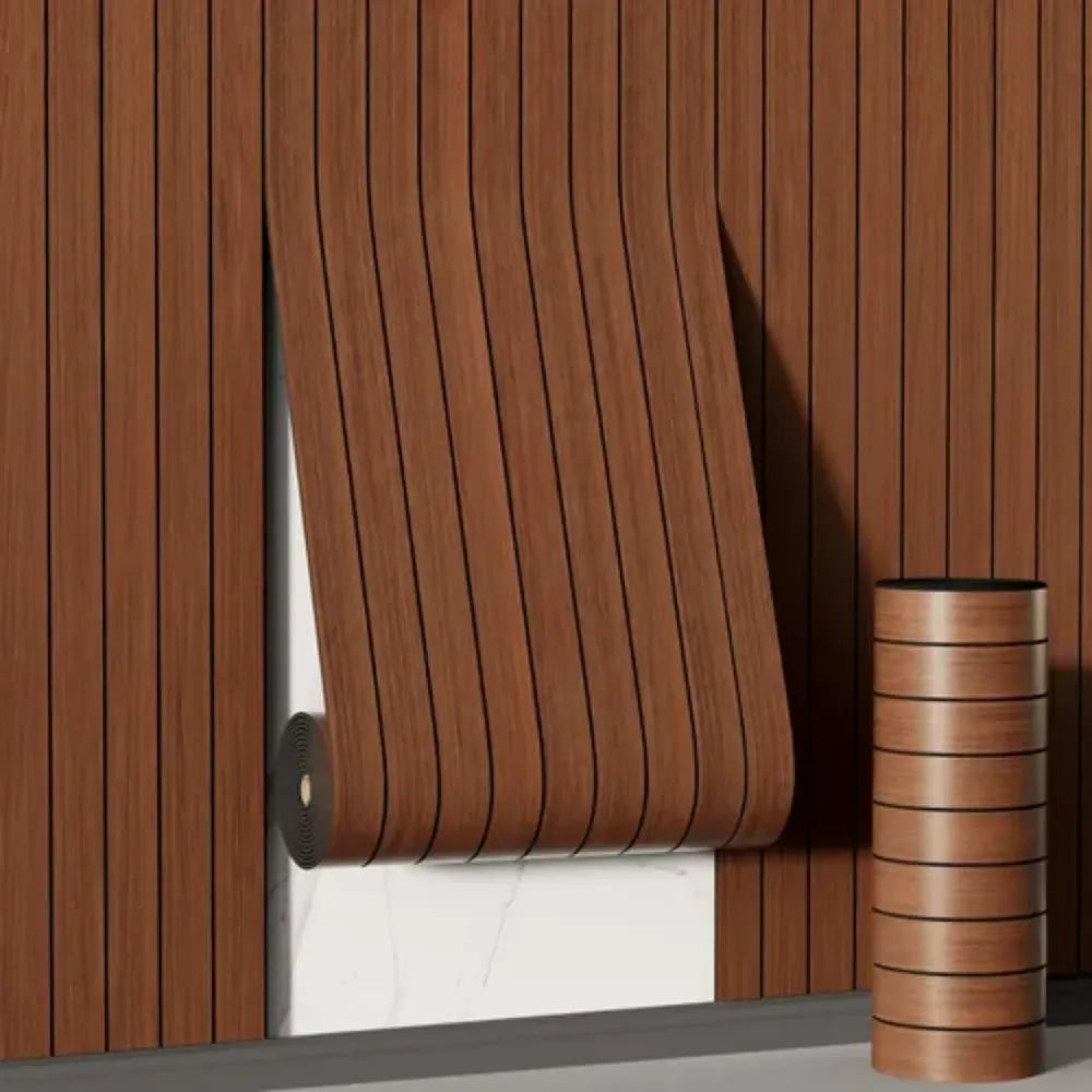 Wall Panel Autoadhesivo Símil Madera 120x300 cm – Panel Varillado 3 mm